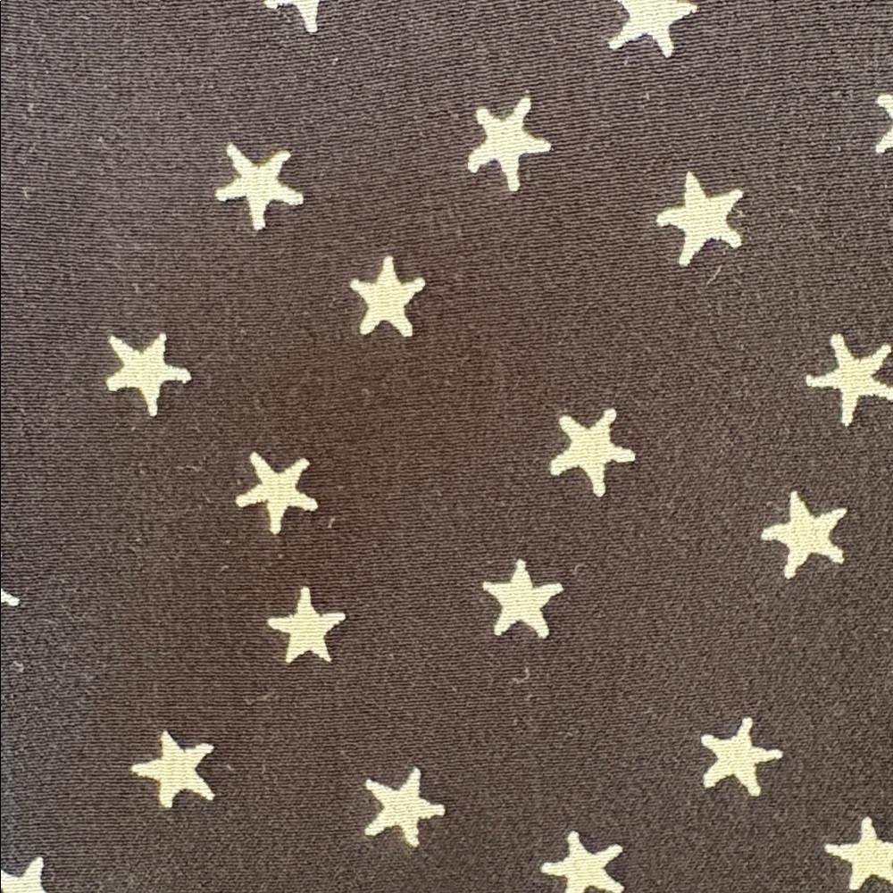 Madewell Black and White Star Print Silk Blouse S EUC - Picture 10 of 10